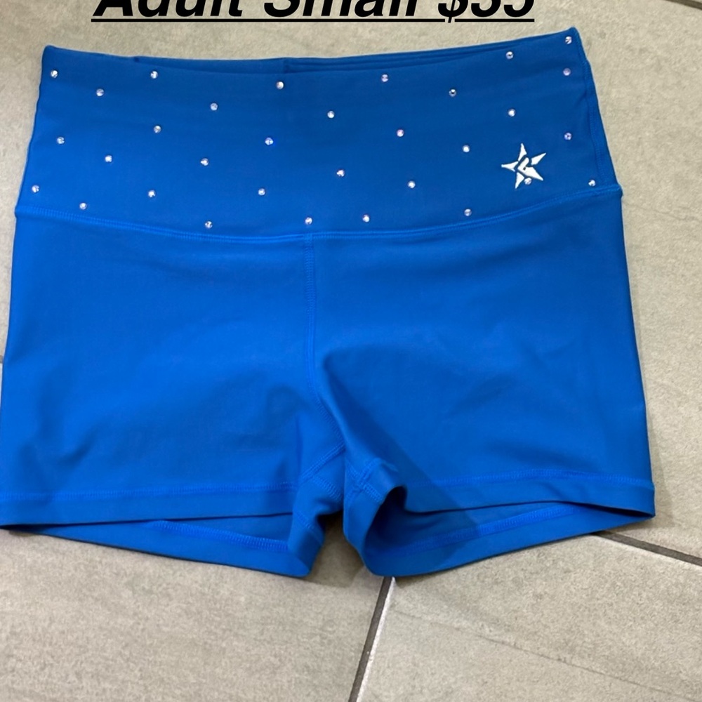 Women's Athletic Shorts with Star Accent